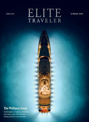 Elite Traveler - Summer 2026 cover