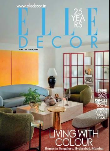Elle Decor India - June-July 2026 cover