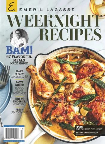 Emeril Lagasse Weeknight Recipes 2026 Magazine