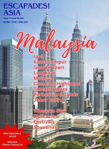 Escapades! Asia Magazine - April 2026 cover