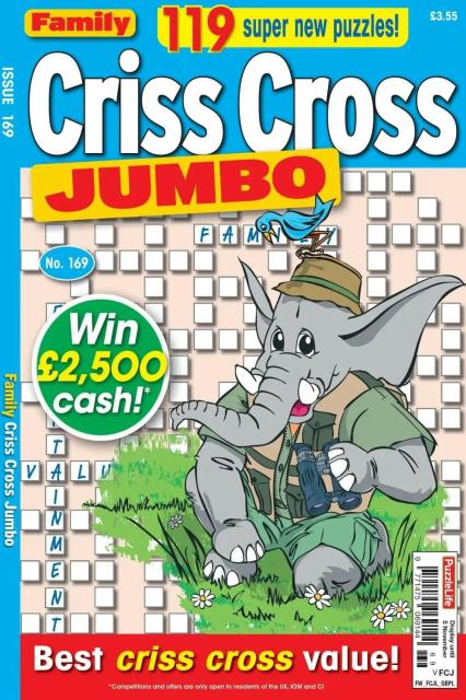 Family Criss Cross Jumbo - October 2026 Magazine