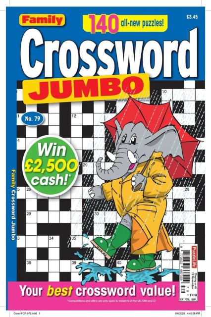 Family Crossword Jumbo - October 2026 Magazine