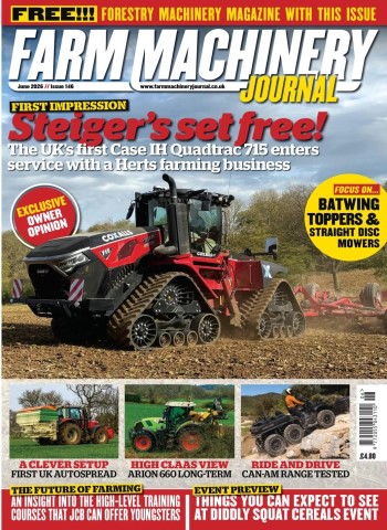 Farm Machinery Journal - June 2026 cover