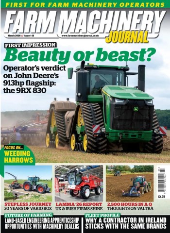 Farm Machinery Journal - March 2026 cover