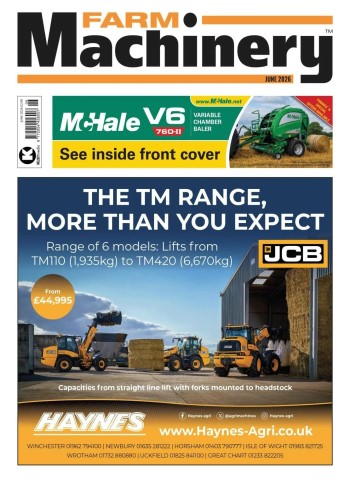 Farm Machinery - June 2026 cover