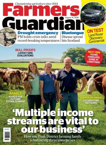 Farmers Guardian - 14 August 2026 cover