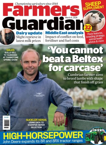Farmers Guardian - 6 March 2026 cover