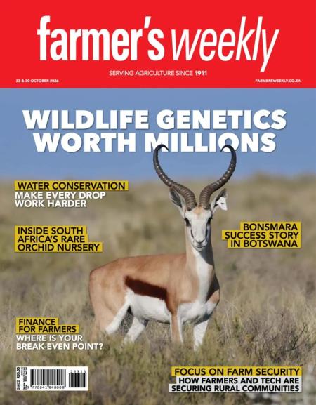 Farmer's Weekly - 23 October 2026 cover