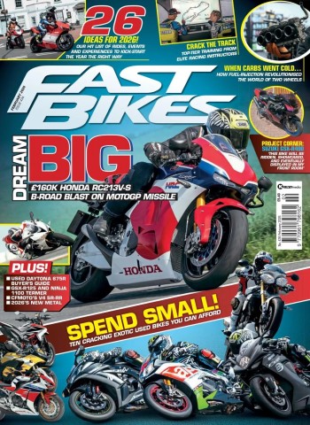 Front cover of Fast Bikes UK - February 2026 magazine issue