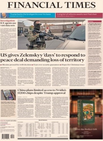 Financial Times USA - December 10, 2025 Magazine