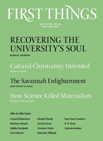 First Things - May 2026 cover