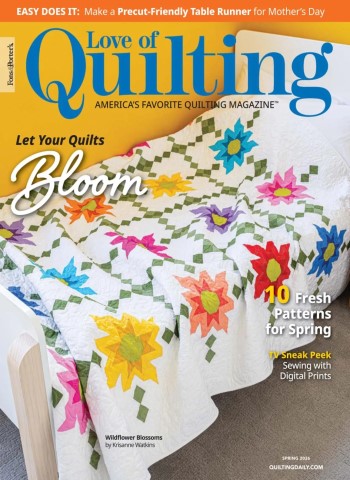 Fons & Porter's Love of Quilting - Spring 2026 cover