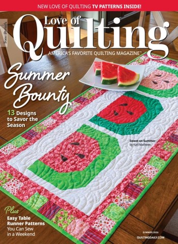 Fons & Porter's Love of Quilting - Summer 2026 cover