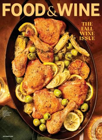 Food & Wine USA - September 2026 Magazine
