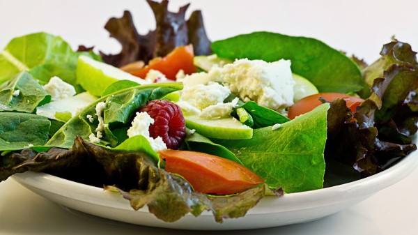 Salad Cheese Fruit Vegetables Wallpaper