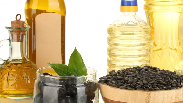 Seeds Olives Oil Bottles Wallpaper