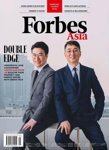Forbes Asia - March-April 2026 cover