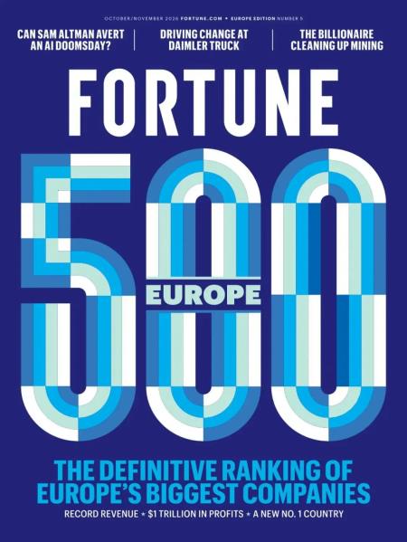 Fortune Europe Edition - October-November 2026 Magazine