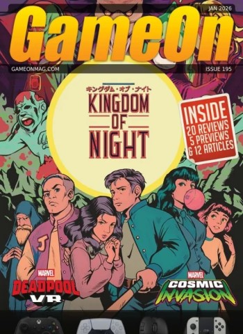 GameOn Magazine - Issue 195, January 2026 cover