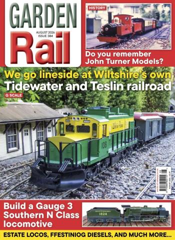 Garden Rail - August 2026 cover