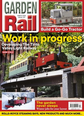 Garden Rail - March 2026 cover