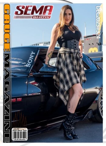 Front cover of Gauge Magazine - December 2025 magazine issue