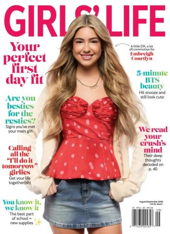 Girls' Life Magazine - August-September 2026 cover