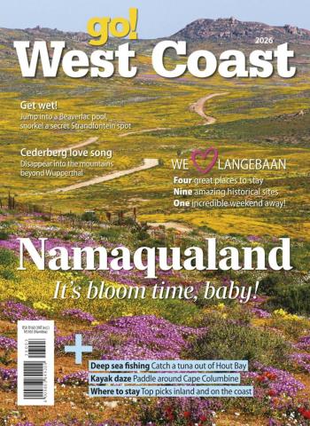 go! South Africa - go! West Coast 2026 cover