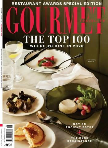 Gourmet Traveller - September 2026 cover