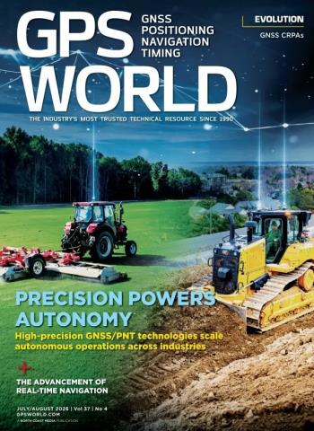 GPS World - July-August 2026 cover