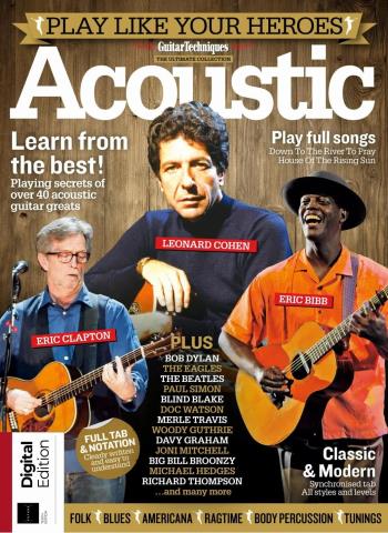 Guitar Techniques Presents - Play Like Your Heroes-Acoustic - 10th Edition - 9 July 2026 cover