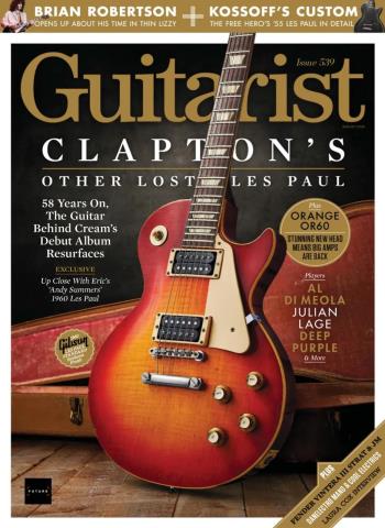Guitarist - August 2026 cover