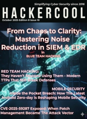 Hackercool - Edition 8, Issue 10, October 2025 Magazine