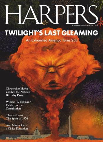 Harper's Magazine - July 2026 cover