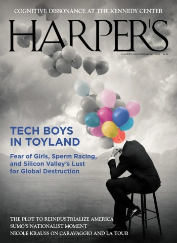 Harper's Magazine - March 2026 cover
