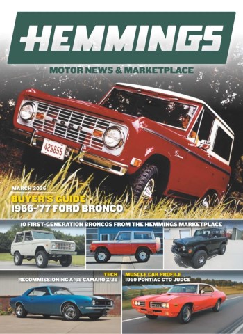 Hemmings Motor News - March 2026 cover