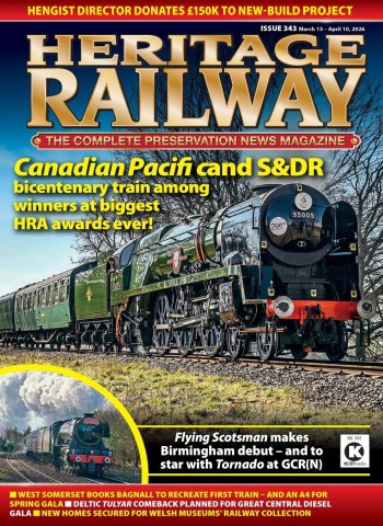 Heritage Railway - March 13, 2026 cover