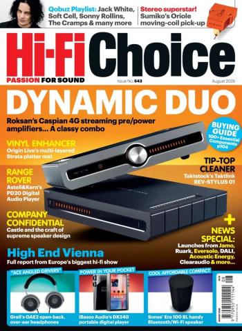 Hi-Fi Choice - August 2026 cover
