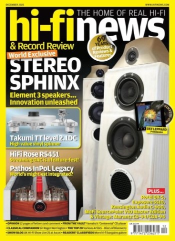 Hi-Fi News - December 2025 Magazine
