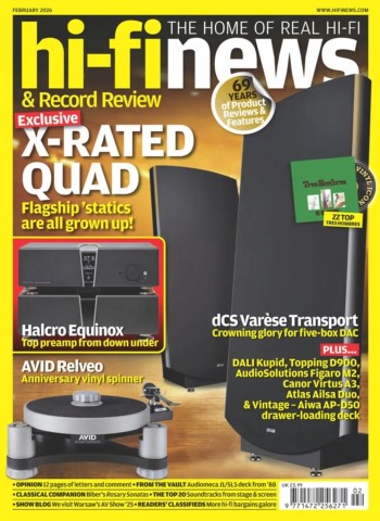Hi-Fi News - February 2026 Magazine