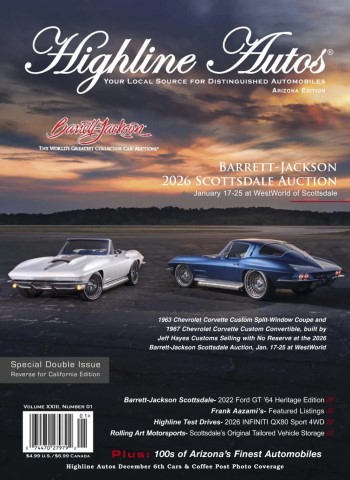 Highline Autos - Volume XXIII, Number 1 2026 cover