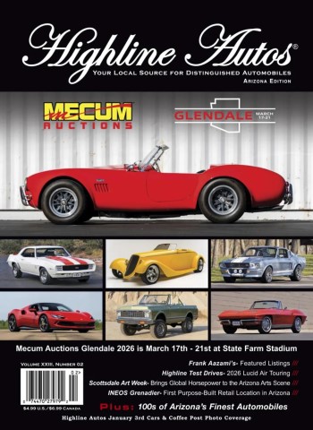 Highline Autos - Volume XXIII, Number 2 2026 cover