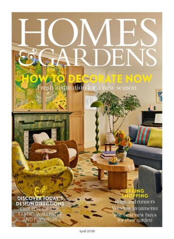 Homes & Gardens UK - April 2026 cover