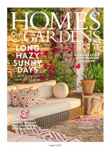Homes & Gardens UK - August 2026 cover