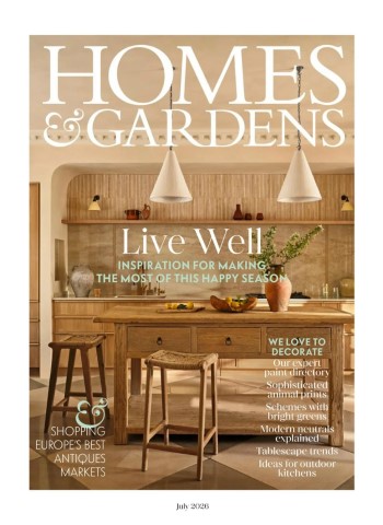 Homes & Gardens UK - July 2026 cover