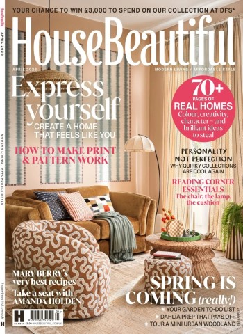 House Beautiful UK - April 2026 cover
