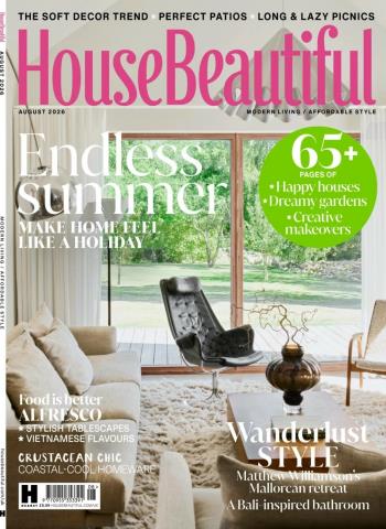 House Beautiful UK - August 2026 cover