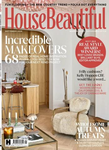 House Beautiful UK - September 2026 cover