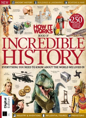 How It Works Book of Incredible History - 23rd Edition - July 2025 Magazine