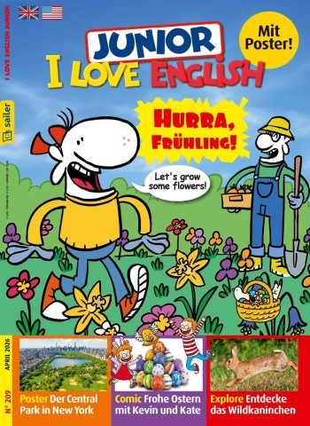 I Love English Junior - April 2026 cover